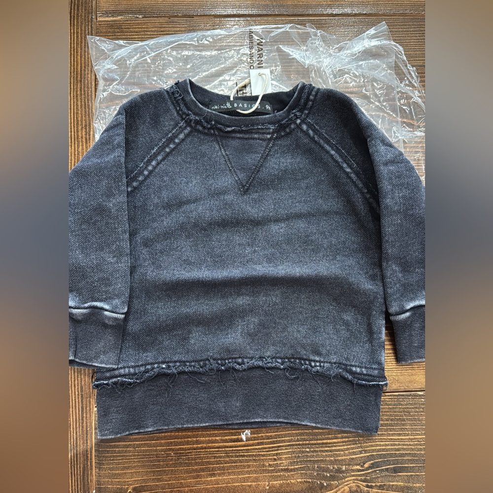 Kids Black Sweatshirt by Zara